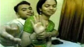 Indian Couple having Sex On New Year Hot video porn video